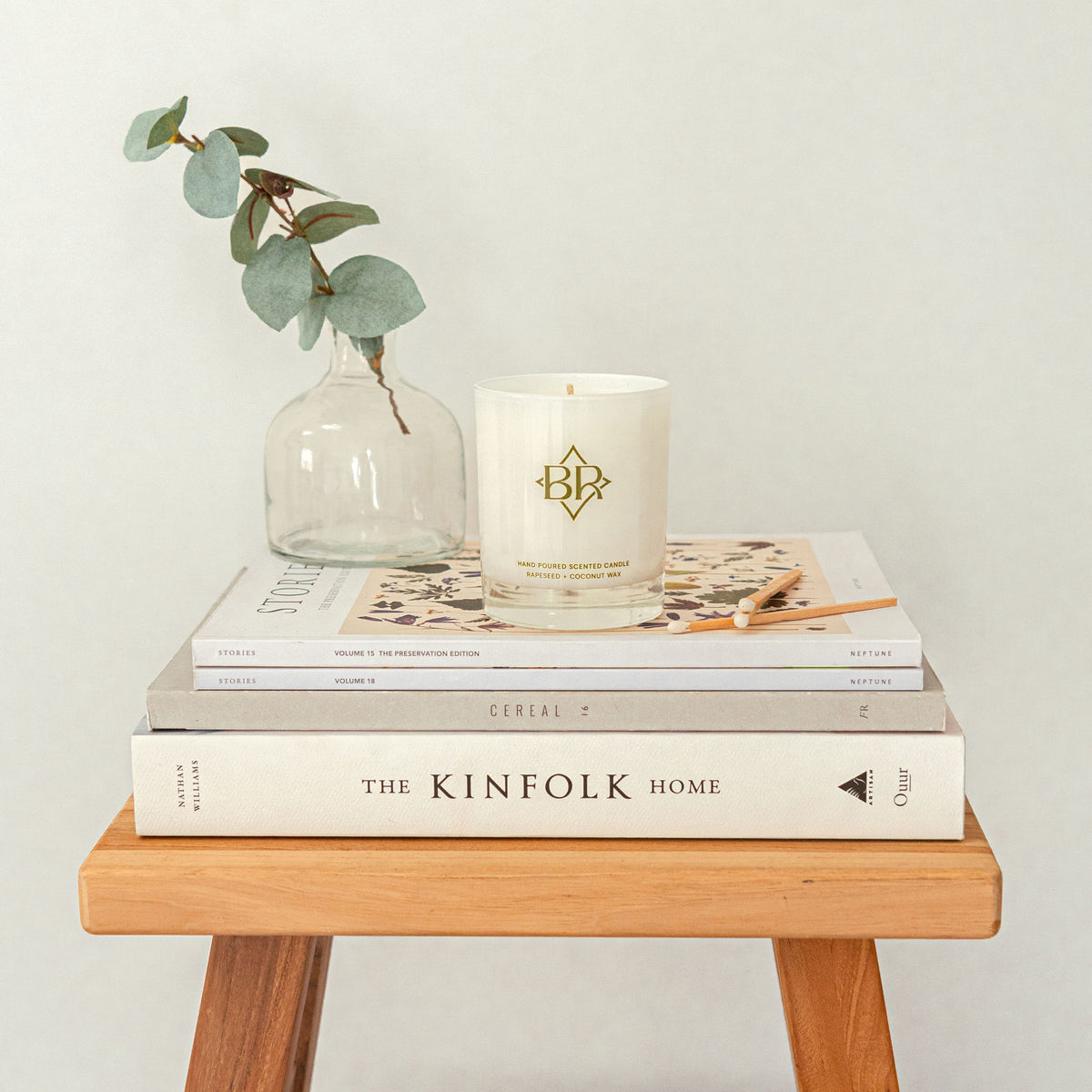 Hand Poured Scented Candle Orange, Cinnamon & Clove Billie Rose