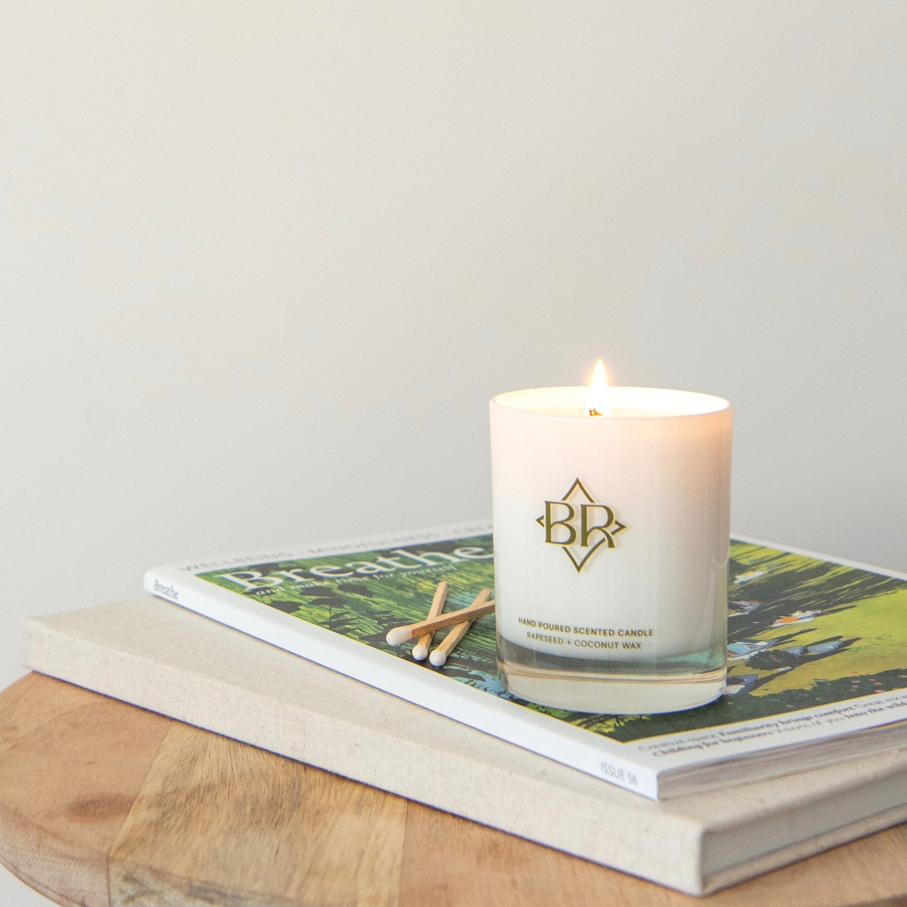 Hand Poured Scented Candle Orange, Cinnamon & Clove Billie Rose